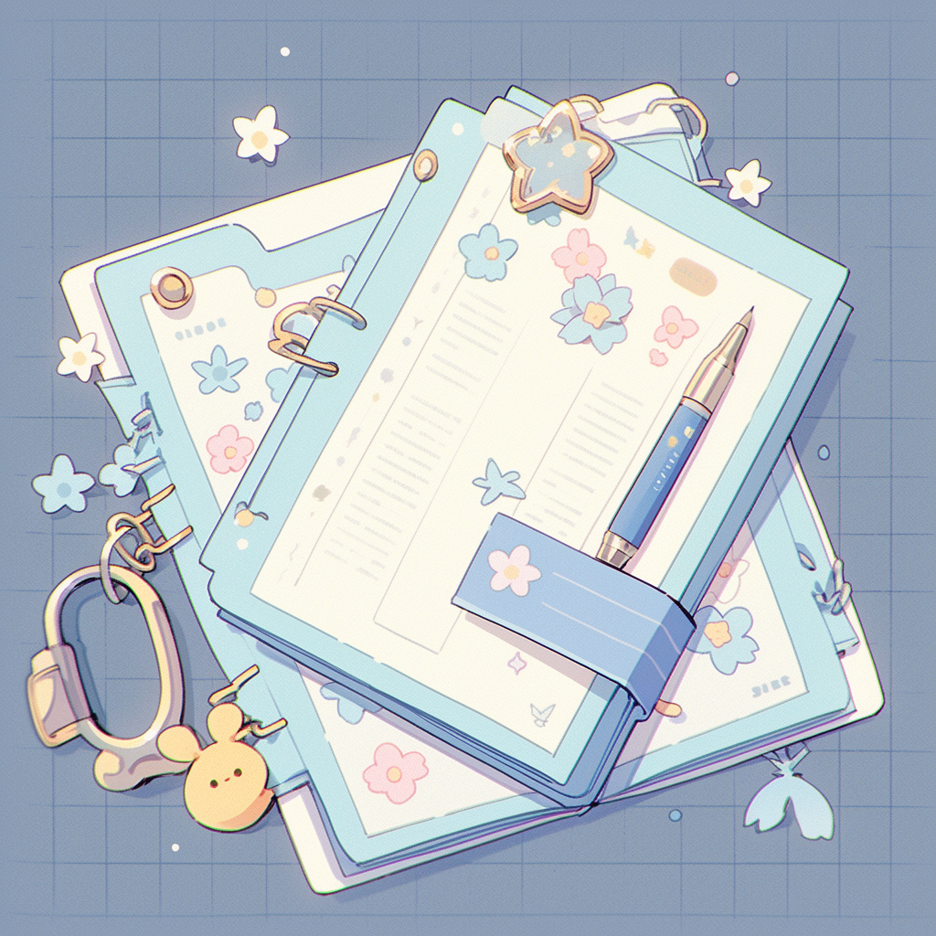haley1999 vector graphic kawaii pastel blue journal animated a61654f3 3228 4b22 b1b2 bd88a5d7eadf 1024x1024