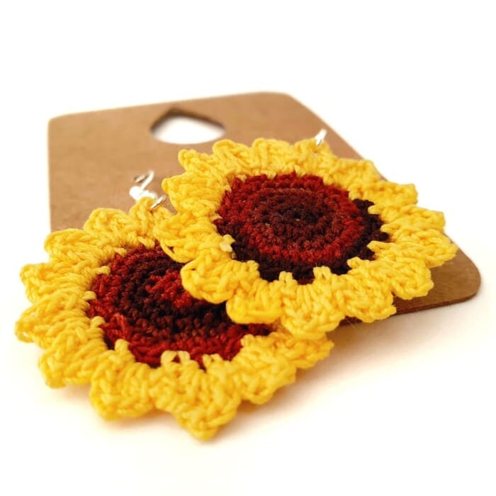 Sunflower Earrings
